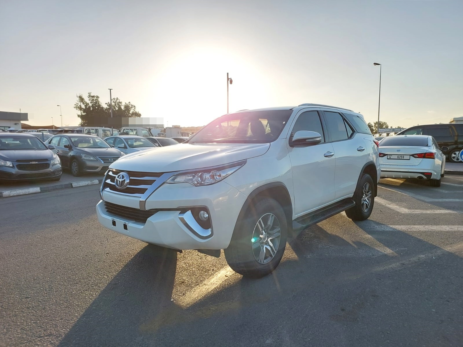 3980 TOYOTA  FORTUNER 2.7 A/T 4WD WHITE