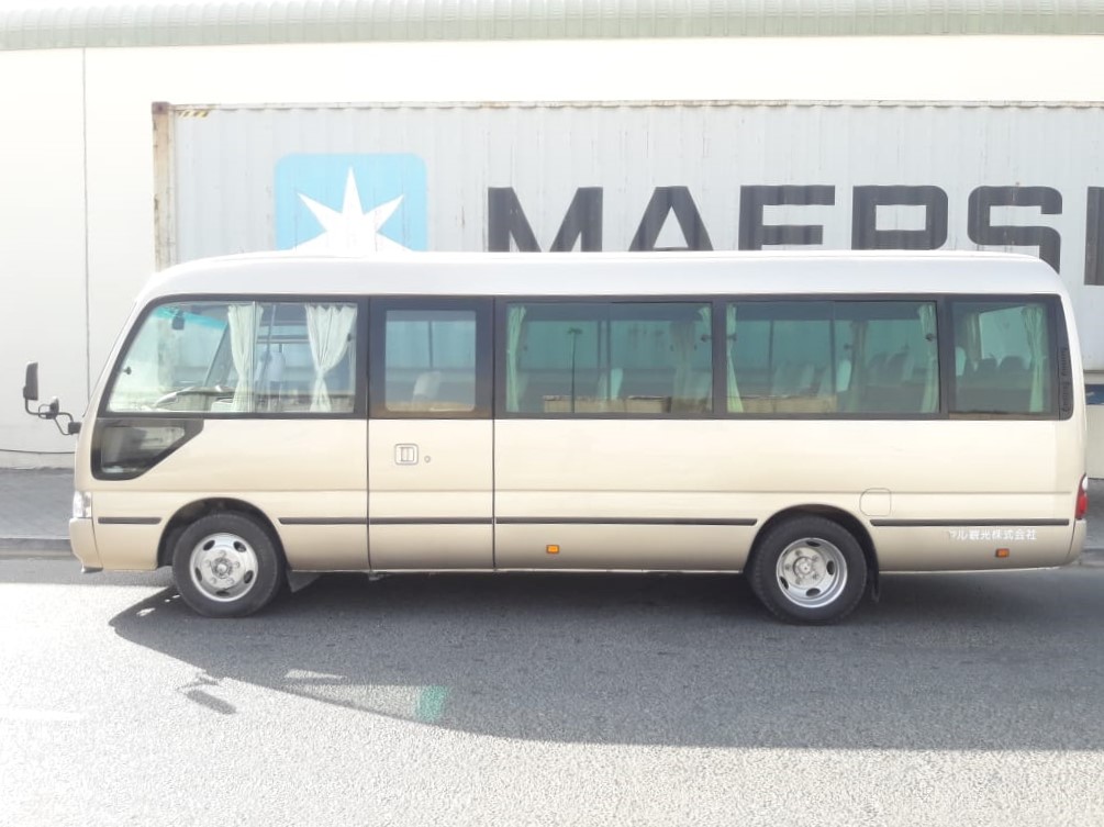 1860-TOYOTA COASTER BUS 4.0 AT GOLD